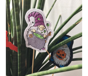 Stickserie ITH - Halloween Gnomes Stecker